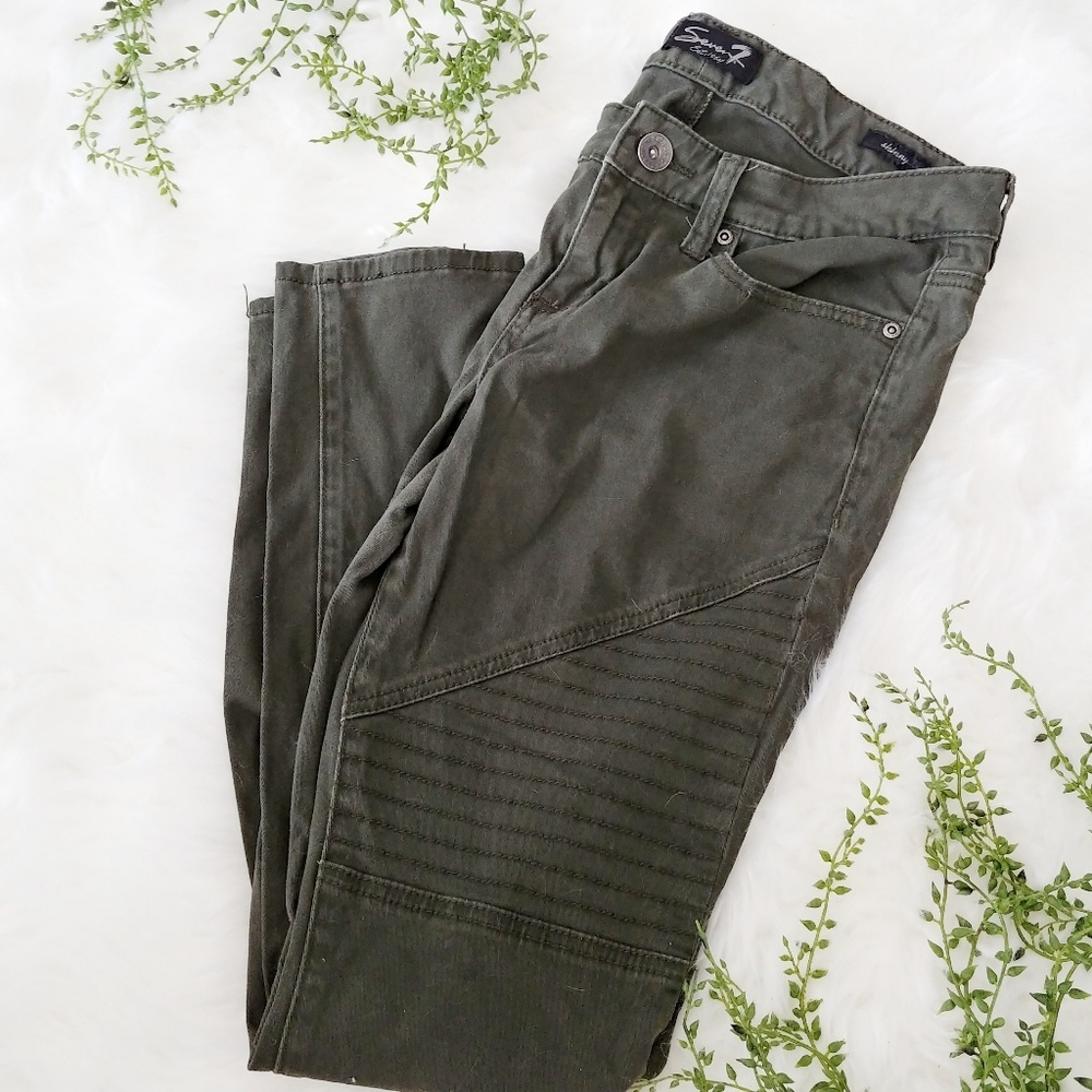 Seven 7 Jeans Textured Skinny Jeans